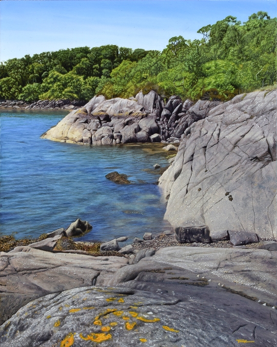 'Tidal Breeze, Loch Sunart' by artist Andrew Tough